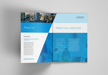 Load image into Gallery viewer, Free 8 Shots or Angles of A4 Brochure Mockups