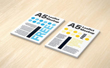Load image into Gallery viewer, Free 3 Mockup of Perfect Clean Leaflet