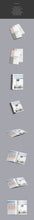 Load image into Gallery viewer, Free 16 Different Perspectives of A4 Brochure Mockup
