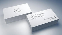 Load image into Gallery viewer, Free 3 x Clean Business Card Mockups 90x50 mm
